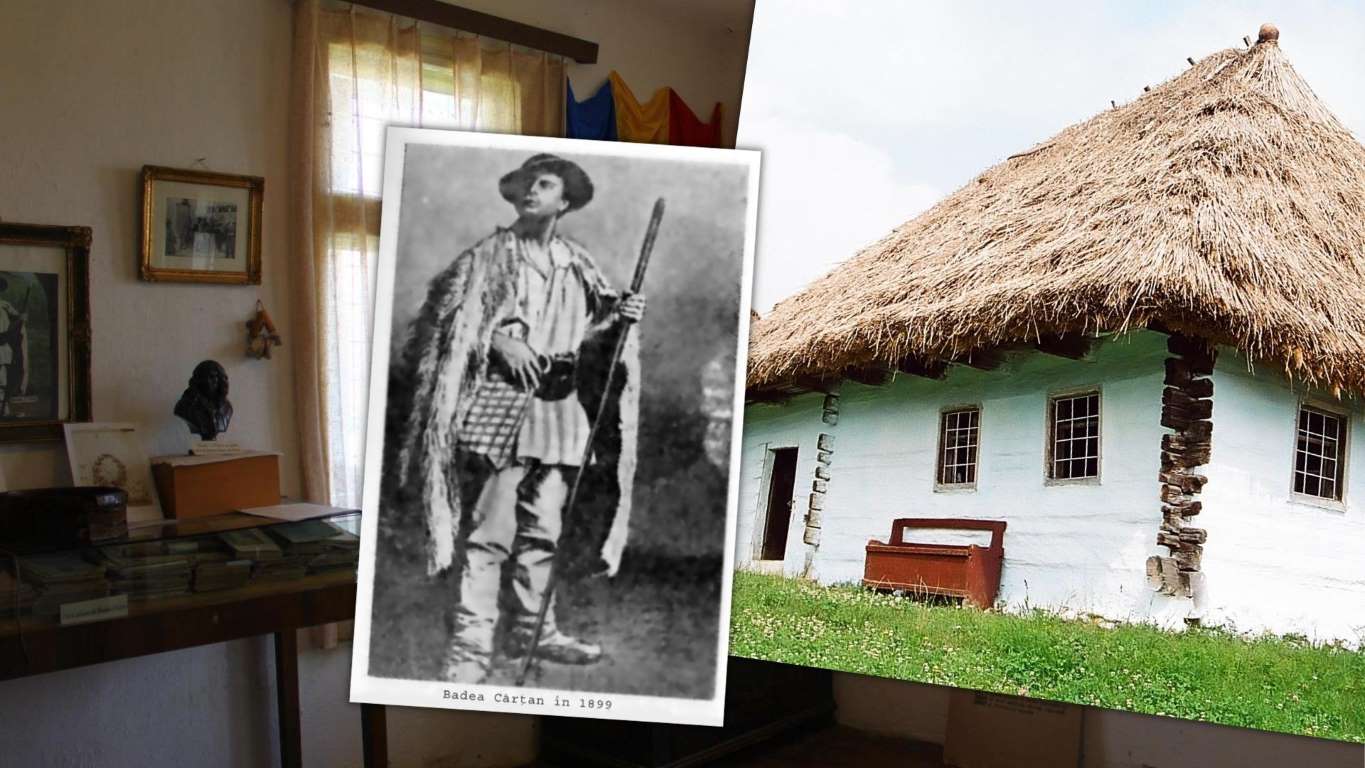 Le Dace descendant de la colonne Trajane, Badea Cârțan, vous accueille spirituellement à bras ouverts dans sa maison devenue musée